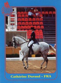 1995 Star Cards Riders of the World #26 Catherine Durand Front